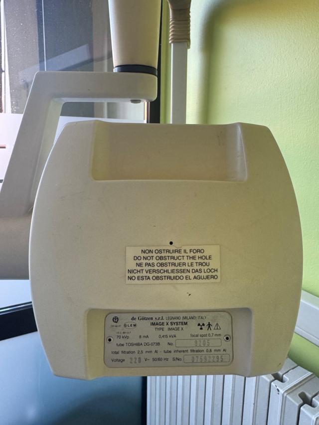 De Gotzen 02 pz. radiografici endorali